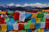 Famous Meili Snow Mountain in Yunnan Province, China