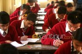 Students in Nepal appear for school graduation test