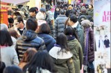 Tourists flock to Myeong-dong