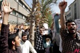 Iranians Protest Against Publication of Anti-Islam Caliculture In French Weekly