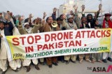 People Hold Protest Against U.S. Drone Strikes In Multan, Central Pakistan