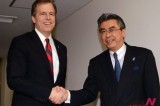 U.S. Envoy For NK Shakes Hands With His Japanese Counterpart In Tokyo