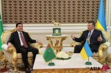 Turkmenistan’s President talks with his Ukrainian counterpart