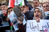 Palestinians protest against Obama’s planned visit to Ramallah in West Bank