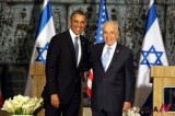 Obama welcomed by Israeli President upon his arrival in Jerusalem