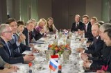Russian President Putin talks with Dutch PM in Amsterdam meeting