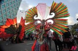 Entertainers perform at carnival celebrating Jakarta’s 486th anniversary