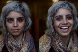 Photographer captures people’s reactions when told they are beautiful