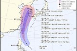 Typhoon Lingling likely to hit South Korea hard