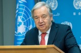 UN Chief calls for peace, climate action in New Year message
