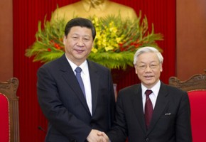 Xi Jinping Meets Nguyen Phu Trong