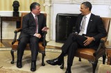 Obama Talks With King Abdullah II