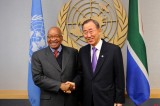Zuma Visits UN Headquarter