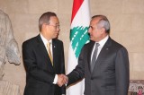 Ban Ki-moon Visits Lebanon