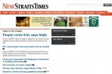 <Top N> Major news in Malaysia on March 22 2012