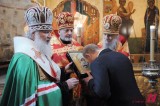 Putin In Cathedral For Consecration