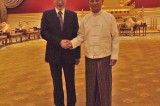 President makes historic visit to Myanmar