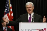 Gingrich Stops Campaign