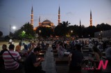 Muslims In Turkey Eat Food After Sunset