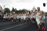 Brides Compete In Race For Wedding Gown