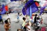 Burning Aquino’s Effigy In Philippine Protest