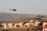 Syrian City Of al-Qalmoun Under Attack By Helicopter
