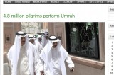 <TopN> Saudi Arabia: 4.8 million pilgrims perform Umrah