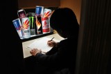 Wide awake on hazardous overdose of energy drinks