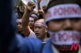Indonesians Protest Muslim Persecution In Myanmar