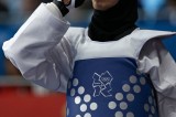 A Female Muslim Taekwondoist In London Olympics