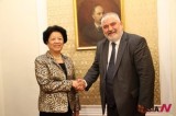 Chinese Congress Leader With Her Bulgarian Counterpart In Sofia