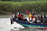 Eunuchs Dance While Passengers Watch Boat Race In Dhakar