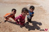 Innocent Syrian Children At Refugee Camp In Jordan