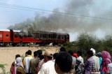 A Cargo Train Fire Set By Mob Leaves Eight Dead In India