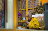 Dalai Lama Gives Religious Talks At Tsuglakhang Temple In India