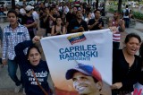Supporters Of Opposition Candidate Accuse Chavez Of Rigging Venezuelan Presidential Election