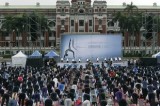 Some 10,000 People Take Part In Mass Yoga Session In Taipei, Taiwan