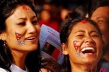 Members Of Ethnic Newar Community Celebrate Their New Year’s Day In Katmandu, Nepal