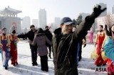 People In Pyongyang Dance To Celebrate NK’s Successful Rocket Launch