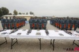 A Total of 180 Afghan Policemen Attend A Graduation Ceremony