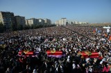 Tens Of Thousands Of People Gather In Diyarbakir, Turkey, For Funeral Of Three Kurdish Activists Killed In Paris