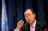 Ban Ki-moon Speaks In New Year’s Press Conference At UN Headquarters In New York