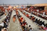 Hindu Holy Men Attend Community Feast During Maha Kumbh Festival In Allahabad, India
