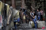 Egyptian Protesters Tear Down Cement Wall Built To Block Them From Reaching Parliament