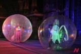 Mexican Dancers Perform “Bubble Dance” During Cultural Program “Lokrang” In Bhopal, India