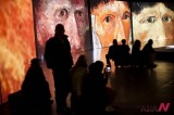 Israelis Visit Multimedia Exhibition Of Van Gogh’s Works In Tel Aviv