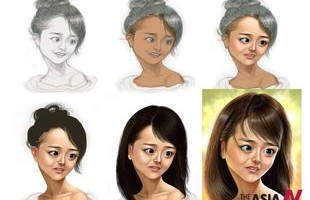 Korean Faces Brought Alive by an Egyptian Brush