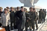 NK leader Kim Jong-un watch firing drill conducted by detachment in Jangjae Islet