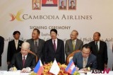 Cambodia Airlines signs a joint venture with Filipino San Miguel Corporation