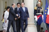 Myanmar’s President Thein Sein visits France to seek support and investment